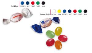 Twistové bonbóny - malonákladové